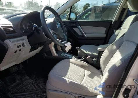 2015 Subaru Forester 2.5I z USA, uszkodzony, nr VIN JF2SJABC6FH524073